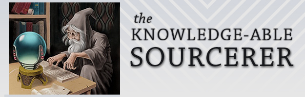 Welcome to the Knowledge-able Sourcerer